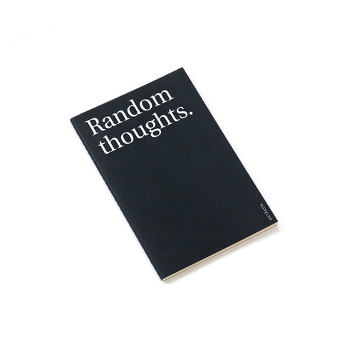 Cuaderno «Random thoughts»
