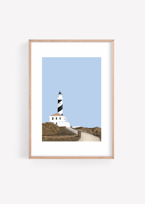 Lámina «Faro de Favàritx»