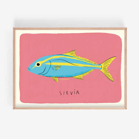 Lámina «Sirvia»