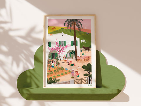 Lámina «Country Day»