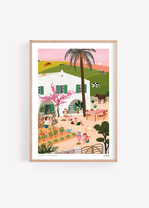 Lámina «Country Day»