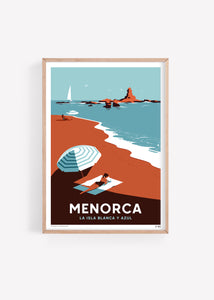 Art Print Menorca «Cala Pregonda»