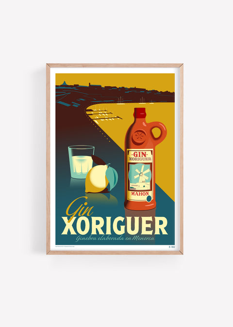 Lámina «Gin Xoriguer»