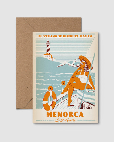 Postal «Menorca, La Isla Bonita»