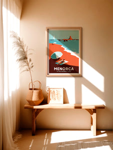 Art Print Menorca «Cala Pregonda»